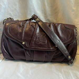 Rear: NWNT Louis Qatorze kili shoulder bag: used for London women fashion show: